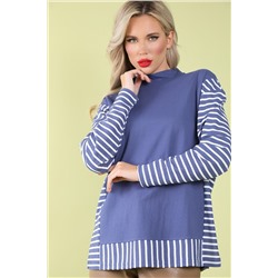 Лонгслив Найди баланс (фиалка)