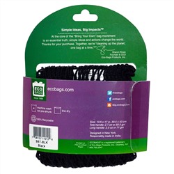 ECOBAGS, Коллекция Market, сетчатая сумка, черная, 1 сумка