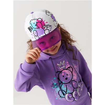 Кепка текстильная для девочек