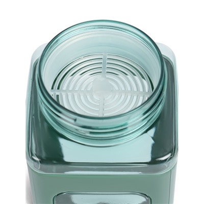 Спортивная бутылка для воды «Гава», 700 мл, 24×7 см, зеленая