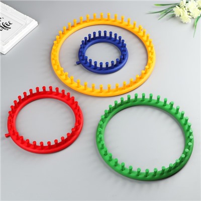 Набор устройств для вязания 4 шт., крючок и игла в комплекте d=14 см, 19 см, 24 см, 30 см