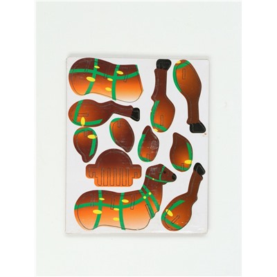 Сладкий детский новогодний подарок «Весёлого нового года», конфеты 300 г, 3Д конструктор