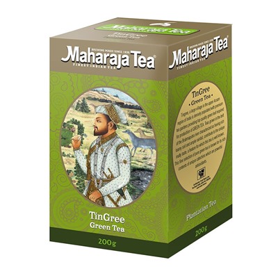 Maharaja Tea Assam TinGree Green Tea/ Чай Зеленый Ассам Тингри 200г