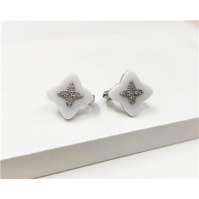 Серьги с керамикой