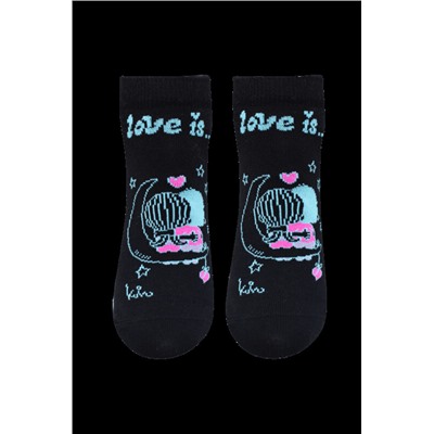 Короткие БРЕСТСКИЕ НОСКИ ЖЕНСКИЕ 1163 LOVE IS