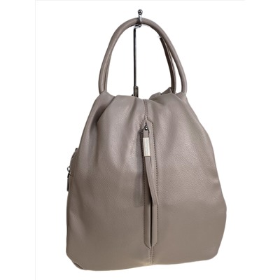 Женская сумка-рюкзак из искусственной кожи, цвет бежевый