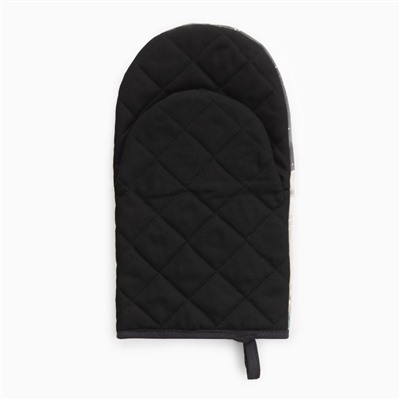 Варежка-прихватка новогодняя «Этель. Мгновения зимы» 15×28 см, саржа, 100% хл, ватин 250 г/м²