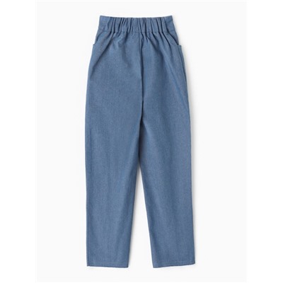 Джинсы для девочки MINAKU: Jeans collection, голубые, рост 116 см