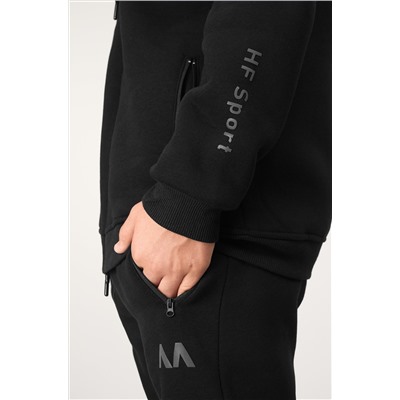 Теплый детский костюм из футера трехнитки с начесом Happyfox