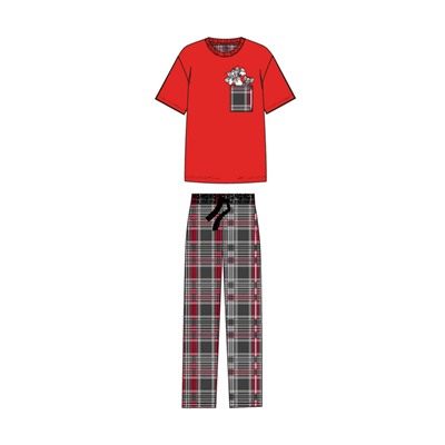 Комплект для мальчиков: брюки текстильные, фуфайка трикотажная (футболка)