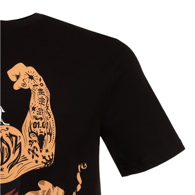 Пижама новогодняя мужская KAFTAN New year, размер 50, красная, чёрная