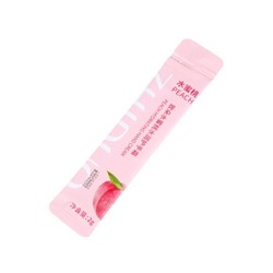 Увлажняющий крем для рук с персиком, набор 2 г × 10 шт.