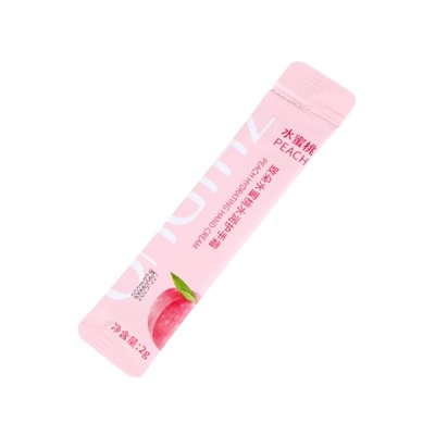 Увлажняющий крем для рук с персиком, набор 2 г × 10 шт.