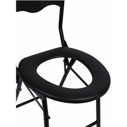 Стул - туалет туристический Maclay складной, со спинкой, 38×32×77 см, до 75 кг