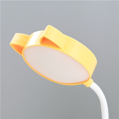 Настольная лампа «Динозаврик» LED 3 Вт от батареек АА/USB желтый 4×12×35 см RISALUX