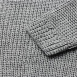 Джемпер детский KAFTAN, размер 30 (98-104 см), светло-серый