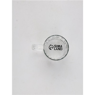 Кружка новогодняя стеклянная «Шишки», 350 мл