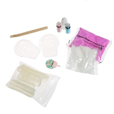 Бомбочки для ванны своими руками «SPA-салон: Кексики», фигурное мыло, детские, набор для опытов