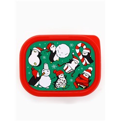 Ланч - бокс новогодний «Пингвиненок», 150 мл