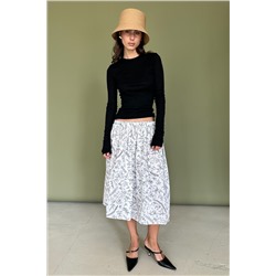 Юбка  PUFF097/01/Белый, черный