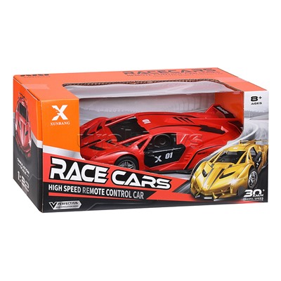 Машина "СпортКар" р/у, 27MHz, в коробке