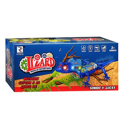 Ящерица на батарейках, в коробке