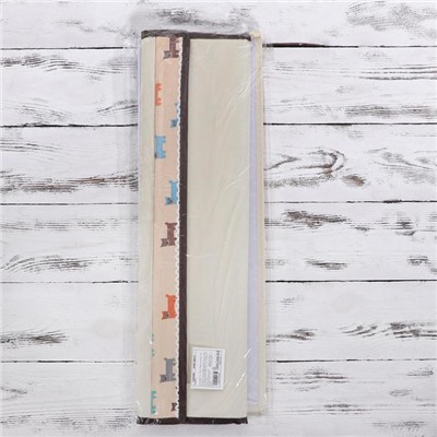 Органайзер для хранения белья с крышкой «Собачки», 13 отделений, 32.5×24×12 см, цвет бежевый