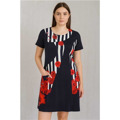 Туника с ярким узором 100 НАТАЛИ, 1206443