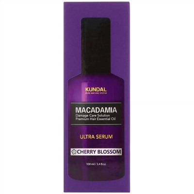 Kundal, Macadamia, Ultra Serum, Cherry Blossom, 3.4 fl oz (100 ml)