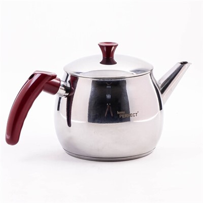 800-211 Чайник металлический 1,5л Home Perfect Kure нерж/ст/пласт (х6)