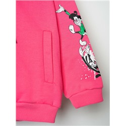 Комплект детский трикотажный для девочек: толстовка, брюки