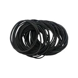 Банковская резинка 60 мм 100 г deVENTE TOTAL BLACK, черные