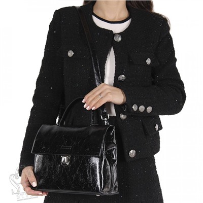 Рюкзак женский кожаный 807VG black Vitelli Grassi