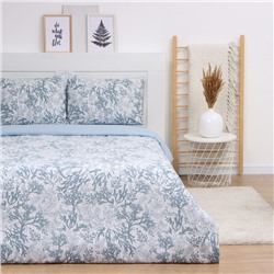 Постельное бельё евро LoveLife Winter, жатка