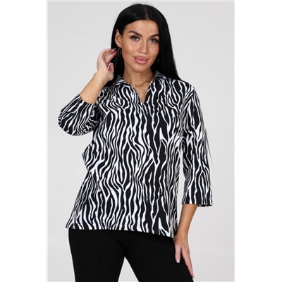 24794 блуза (Черный)