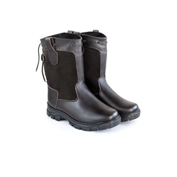 Сапоги мужские Барс, коричневые, на литой подошве