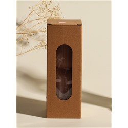 Свеча декоративная «Греция», нежно-персиковая, 6×6×18 см