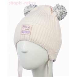 04-11-M Шапка для девочки флис (50-54)