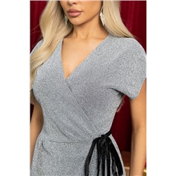 Платье Тайна жемчужины (серебро) П12142