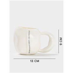 Кружка «Тепло в руках», 350 мл, керамика, белая