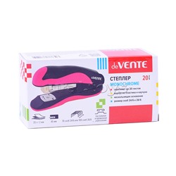 Степлер "MonoChrome" 24/6&26/6 (мощность 20 листов, глубина скрепления 45 мм) пластиковый