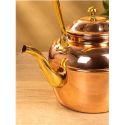 Чайник медный, 24×17×26 см