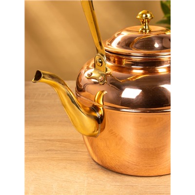 Чайник медный, 24×17×26 см