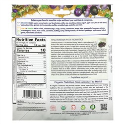 Organic Traditions, Maca For Men With Probiotics, 5.3 oz (150 g)