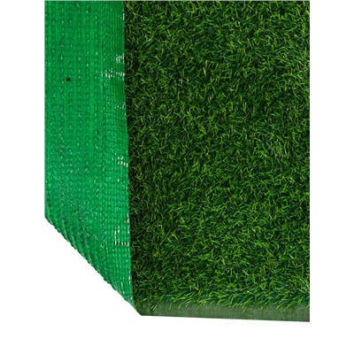 Газон искусственный, с проклейкой, ворс 3 см, 2×25 м, зелёный, Greengo