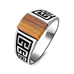 Кольцо, тигровый глаз, ТМК-308