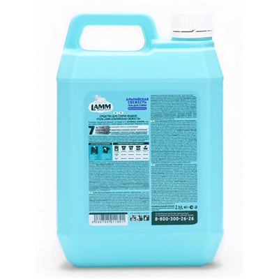Гель для стирки LAMM Альписйкая свежесть, 2 л