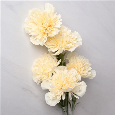 Цветок искусственный Хризантема кустовая 87 см / CCHK-87 /уп 80/400/