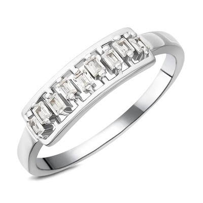 Кольцо, куб.циркон., BY-5225