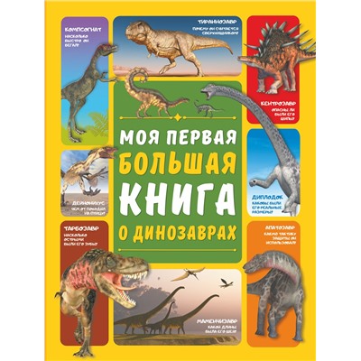 АСТ И. Барановская , Д. Ермакович "Моя первая большая книга о динозаврах"